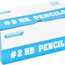 Rarlan Wood-Cased #2 HB Pencils, Pre-sharpened, 1200 Count Classroom Bulk Pack