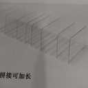 JOYZAN Stackable Purse Organizer for Closet, Adjustable Shelf Dividers for Closet Organizer Clear Acrylic Closet Purse Organizer Detachable Handbag Storage Separator Dividers for Home, Office  4 Pack