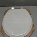 Mayfair NextStep2 Toilet Seat with Built-In Potty Training Seat, Slow-Close, Removable that will Never Loosen, Round, White