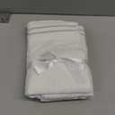 Tropical Bathroom Hand Towels- Set of 2 100% Cotton White Embroidered Palm Tree Hand Bath Towels- 16 x 25 Bath & Kitchen Decor