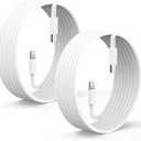 2Pack for Apple iPhone14 Fast Charger Cable 10ft [Apple MFi Certified], USB Type C to Lightning Cable 10 Foot Apple iPhone Charging Cord for Apple iPhone14/iPhone13 /iphone12 Pro/Pro Max/XR XS Plus (White)