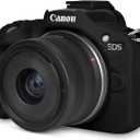 Rieibi EOSR50 EOS R50 Case, Soft Silicone Protective Case for Canon EOS R50 EOSR50 Vlogging Camera, Lightweight EOS R50 Camera Case Cover Grip Body Skin - Black