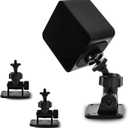 2 Pack Wall Mount Bracket for HTC Vive/Valve Index/Vive PRO Base Station, Universal Metal Wall Mount 1/4 Screw Mini Bracket for VR Rift Sensor (Type B-Double Sided Adhesive and Wall Nails)