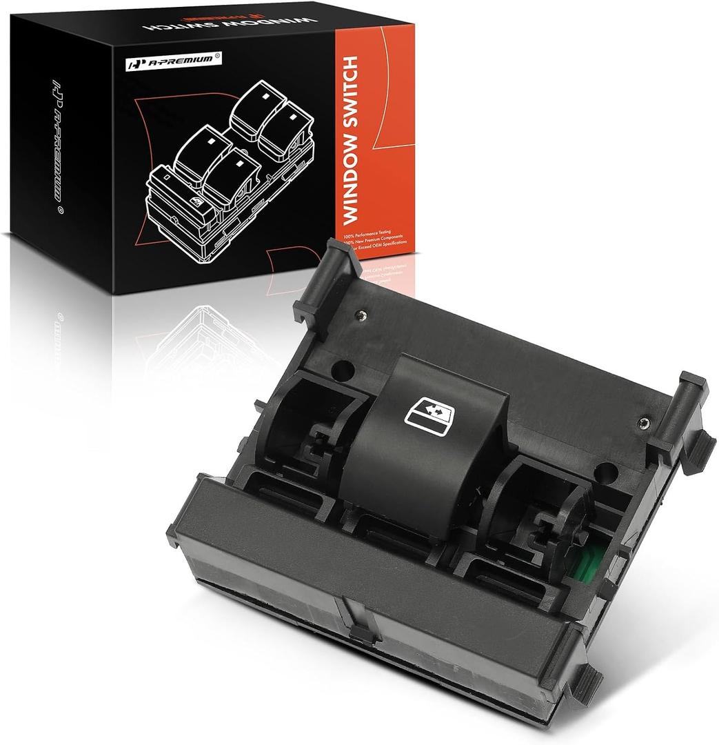A-Premium Power Window Switch Compatible with Ford F-150 F150 2009-2010, Rear Sliding Window, Replace# 9L3Z15B691AA