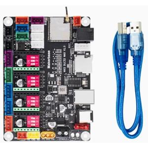 CNC Controller 4 axis MKS DLC32 MAX Expansion Card GRBL 32 bit ESP32 Shield Breakout Board Engraving Machine Upgrade Parts