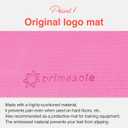 Primasole Yoga Mat with Carry Strap for Yoga Pilates Fitness and Floor Workout at Home and Gym Non-slip 9 colors