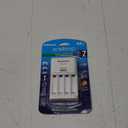 Eneloop Panasonic K-KJ17MCA4BA Advanced Individual Cell Battery Charger Pack with 4 AA 2100 Cycle Rechargeable Batteries