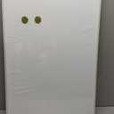 U Brands Farmhouse Magnetic Dry Erase White Board, 30" x 20", Wall Mounted Whiteboard with White Wood Frame, Includes 2 Magnets, Home, Office, Classroom Dry Erase Board