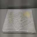 Fuyoooo 12 x 12 Inch Letters to The Bride Scrapbook Wedding Memory Book Bridal DIY Blank Paper Scrapbook Photo Album Guest Book Sign with Pearl Stickers, Metallic Letters, Bows(White)