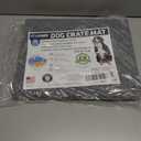 Drymate Dog Crate Mat Liner, Absorbs Urine, Waterproof, Non-Slip, Washable Puppy Pee Pad for Kennel Training - Use Under Pet Cage to Protect Floors, Thin Cut to Fit Design (USA Made) (LGrey)(29"x48")