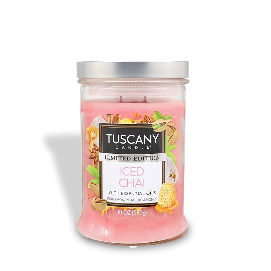 Tuscany Candle Long-Lasting Scented Jar Candle, 18 oz