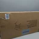 Standing Desk Adjustable Height, Mobile Stand Up Desks with Wheels Small Computer Desk Rolling Desk, Portable Laptop Desk Black Standing Table Sit Stand Home Office Desks 16"x31.5" Height 27"-43.5"