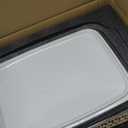 Large Baking Dish with Lid,5.5 Quart Lasagna Pan with Lid, 13.5x9 inch Ceramic Casserole Dish with Lid, Microwave, Dishwasher Safe, White