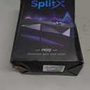 Computer Speakers for Desktop, Bluetooth & USB Input, USB Powered Gaming Stereo Speakers for PC Laptop Monitor, 6 Colorful RGB Modes, Detachable 2-in-1 Design (Package Only 2 Speaker) (Black)