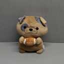 Achwishap French Bulldog Stuffed Animal,French Bulldog Plush with Rugby,14 Puppy Plush Toys,Cute Plushies Kawaii Plushie Soft Huggging Pillow,Cuddly Animal Pillow for Kids Adults Birthday Gifts