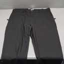 Men's Golf Pants - 30"/32"/34" Slim Fit Stretch Lightweight Dress Pants for Men with Zipper Pockets Casual Work (Black)