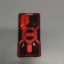 TONGATE Magnetic for Samsung Galaxy S25 Ultra Case with Privacy Screen Protector, [Compatible with MagSafe][Camera Protective Cover][Military-Grade Protection] Ring Stand Phone Case S25 Ultra, Red