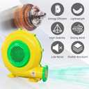 Air Blower for Inflatables, 950Watt 1.25HP Bounce House Bubble House Blower, Electric Fan Pump for Outdoor Inflatable Paint Booth Water Slide, Bouncy Castle, Jumper, Corded