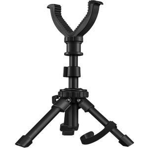 CVLIFE Shooting Rest Tripod - Adjustable Height, 360 Degree Rotation, V Yoke Stand - Portable Rifle Rest for Target Shooting, Hunting and Outdoor Activities (7.5-15")