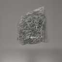 Ripeng 100 Pieces Christmas Gutter Clips & Hooks, Stainless Steel Heavy Duty Light Hook for Metal Gutter, Holiday Light Clips for Outside Grid Hanger Wire Ornament String Party Hanging Decor(Silver)