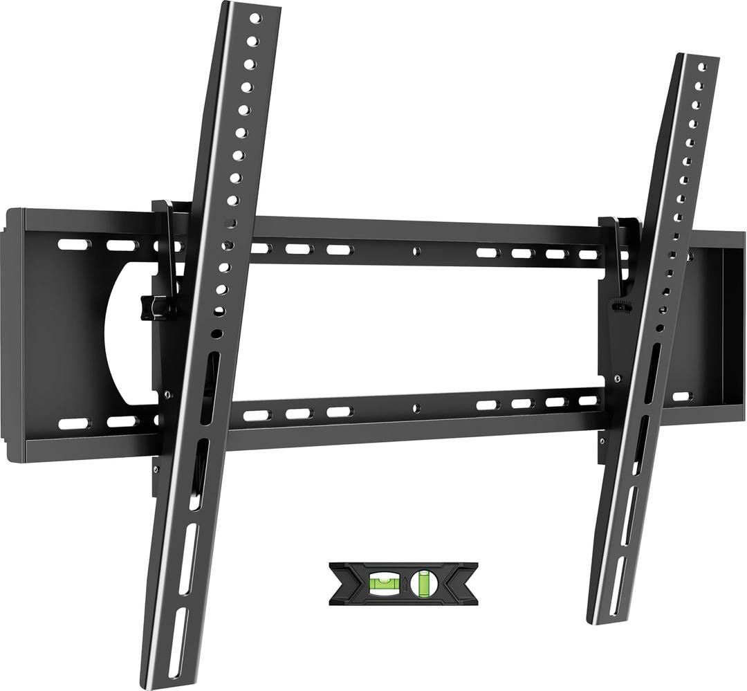 USX MOUNT Heavy Duty Tilting TV Wall Mount for 60-120" up to 220lb, Low Profile TV Mount Ultra Slim Wall Bracket fit 16-32" Studs, Max VESA 900x600 for 65 75 85 86 90 98 100 110inch Large Television