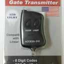 Mini 8 Pin Digit Remote Control Garage Gate Opener Transmitter with LED Light