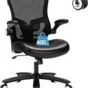 Office Chair, Ergonomic Desk Chair with Adjustable Lumbar Support, High Back Mesh Computer Chair with Heavy Duty Metal Base, Executive Chair for Home Office