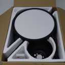 Ceiling Fans with Lights,52 inch,Quiet,Reversible Motor,Dimmable, Adjustable Color Temperature,6 Speeds,Timer, Low Profile Ceiling Fan for Bedroom,Living Room,Indoor/Outdoor Use (Black)