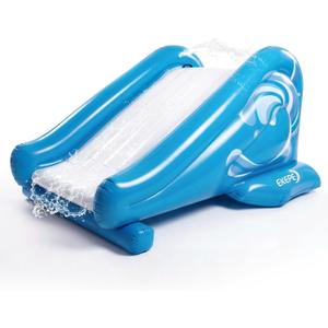 EKEPE Inflatable Water Slide for Pool, Heavy Duty Pool Slide with Water Sprayer for Kids Family Summer Play, Durable Blow Up Backyard Water Slide for Parties, In-ground or Above Ground Pools - Blue