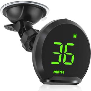 ACECAR Digital GPS Speedometer New HUD Car Head Up Display LCD Display with MPH Digital Speed Compass Direction Driving Distance Altitude Overspeed Alert for All Vehicle