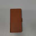 SUANPOT Galaxy Note 20 Ultra 5G Wallet Case - RFID Blocking Leather, Card Holder, Flip Folio, Light Brown