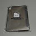 MoKo for iPad (A16) 11th Generation Case 11 Inch 2025, iPad 10th Generation Case 10.9 Inch 2022, Slim Stand Hard PC Translucent Back Shell Smart Cover, Support Touch ID, Auto Wake/Sleep, Black