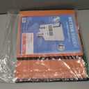 Staples 3" DRing HeavyDuty View Binder, Orange, Durable 3Ring Binder with Reinforced Construction, Holds Up to 600 Sheets for School & Office