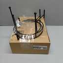 GZG Ceramic Dinner Plates Set of 4,10 Inch Stoneware plate Set,Microwave and Dishwasher Safe Kitchen Utensils,Stackable,Scratch Resistant (Ivory White)