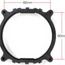 LGA 2011 Square ILM CPU Retention Bracket Kit with 4 Screws | Compatible with Intel Xeon E5-2600/1600 v1 v2 v3 v4 Series | for Single & Dual Socket Server Motherboards