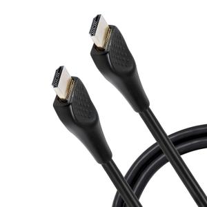 Philips 4K HDMI Cable, 6 ft. 1080p 120Hz 4K 60Hz, HDMI 2.0 10.2Gbps Ethernet, EZ Grip Connector Heads, Gold Connectors, for TV, Monitor, Laptop, PS4, PS5, Xbox One X S, SWV3220B/27