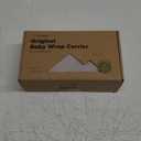 KeaBabies Baby Wrap Carrier - All in 1 Original Baby Carrier Newborn to Toddler Sling, Easy to Wear, Hands Free Bonding, Lightweight, Breathable Infant Wraps (Stone Gray)