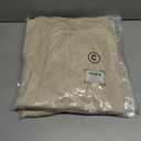 2 x PLEPAN Quarter Zip Hoodies for Men Oversized Pullover Loose Fit Sweatshirt with Kangaroo Pocket (S)