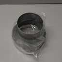 Duct Reducter 6 to 4 Air Ducting Reducer Increaser Air Duct Adapter or Round Metal Pipe Reducer for Bathroom Kitchen Ventilation Systems (Silver)