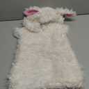 Kephay Kids Toddler Lamb Costumes Hooded Vest Cute Sheep Cosplay Christmas Outfits Sleeveless Hoodies for Boys Girls Size 110(S)