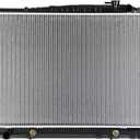 DNA Motoring OEM-RA-13078 13078 Factory Style Aluminum Cooling Radiator Compatible With 08-12 Infiniti EX35 / 2013 EX37 AT