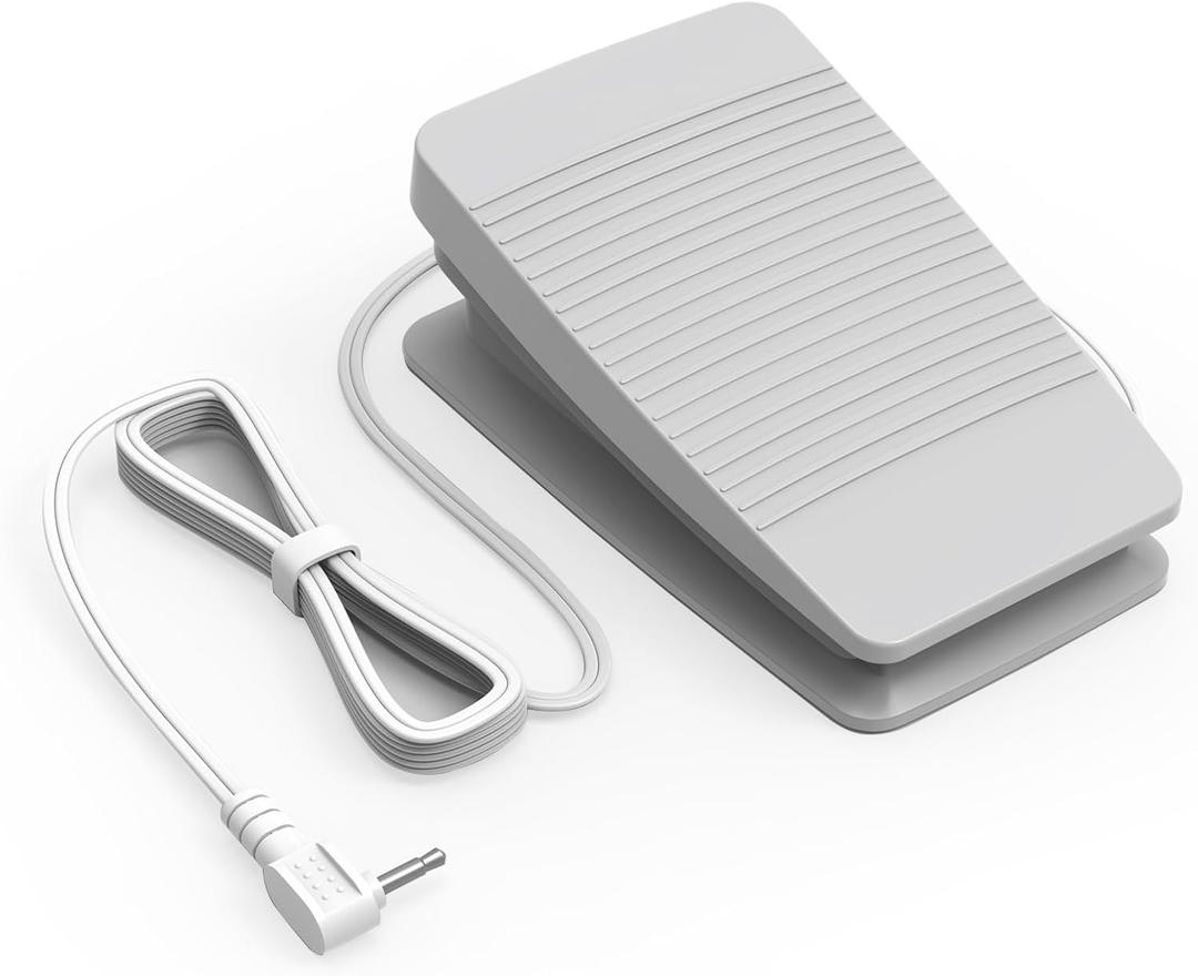 Foot Pedal for Brother/Babylock Sewing Machine CE5000PRW CE5500 Foot Controller Pedal SE600 CS6000I with Cord Control FC-322 XC8816021 Brother Sewing Machine Pedal