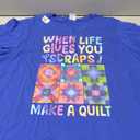 Quilting Design for Women Grandma Quilt Lover Sewing Quilter T-Shirt XXL