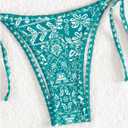 SOLY HUX Women's Halter Bikini Sets Floral Print Sexy Swimsuits 2 Piece Triangle Bathing Suits, LA