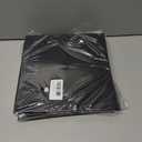 2 x Newrara Graduation Unisex Matte Adult Graduation Cap with Tassel (Black)