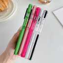 FABSPARK Magnetic for iPhone 13 Pro Max Phone Case,Compatible with MagSafe,Neon Clear Fluorescent Drop Protection Case for iPhone 13 Pro Max 6.7 Inch,Pink