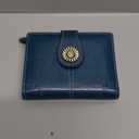 SENDEFN Small Womens Wallet Leather Bifold Card Holder RFID Blocking with Zipper Coin Pocket