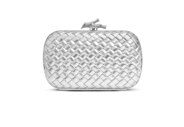 Womens Evening Bag Fashionable, Silver