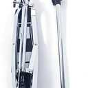 Music Lover Professional Pedal Control Style Hi-Hat Stand with Pedal Silver & Black