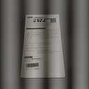 Macaki Hand Mirror, Double-Sided 1X/15X Magnifying Mirror with Handle, Acrylic, 10.5" L x 5.7" W, Clear, Pack of 1